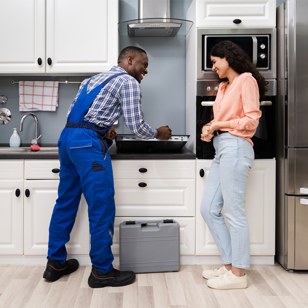 can you provide an estimate for cooktop repair before beginning any work in Dundas Virginia